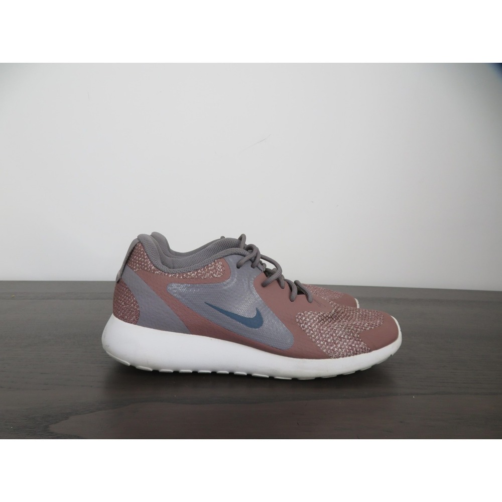 Nike Zaca Shoes Womens 10 Red Mauve Gray Mesh Sneakers BV7489-200 Running
